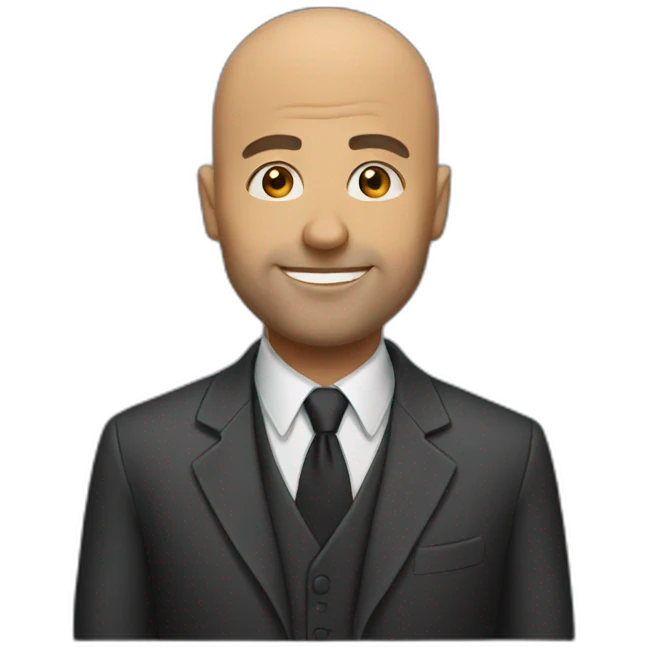 Best bald boss ever emoji