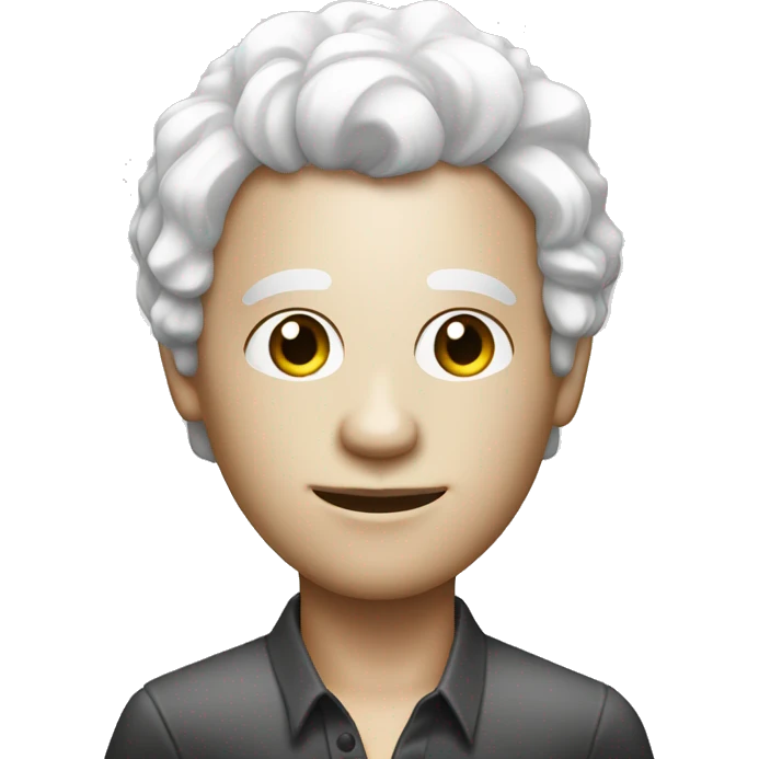 a man with a white skin color in the form of a disco ball



 emoji