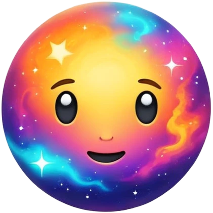 Space screensaver emoji