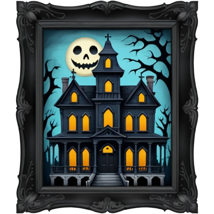 haunted mansion emoji