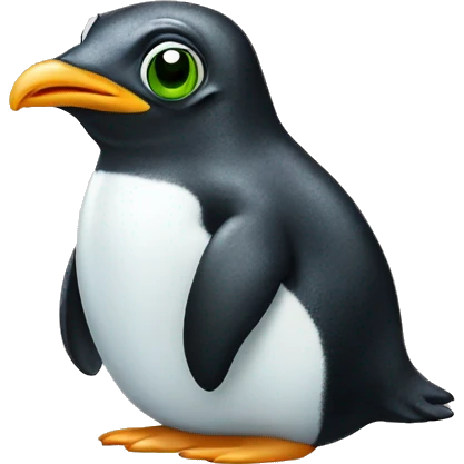 Penguin frogs emoji