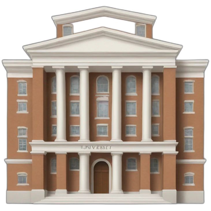 University institution present emoji