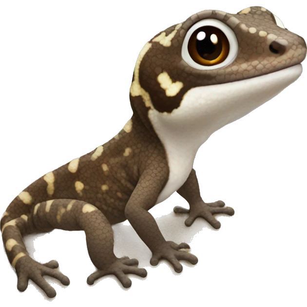 Puerto Rico Upland Gecko dark brown emoji