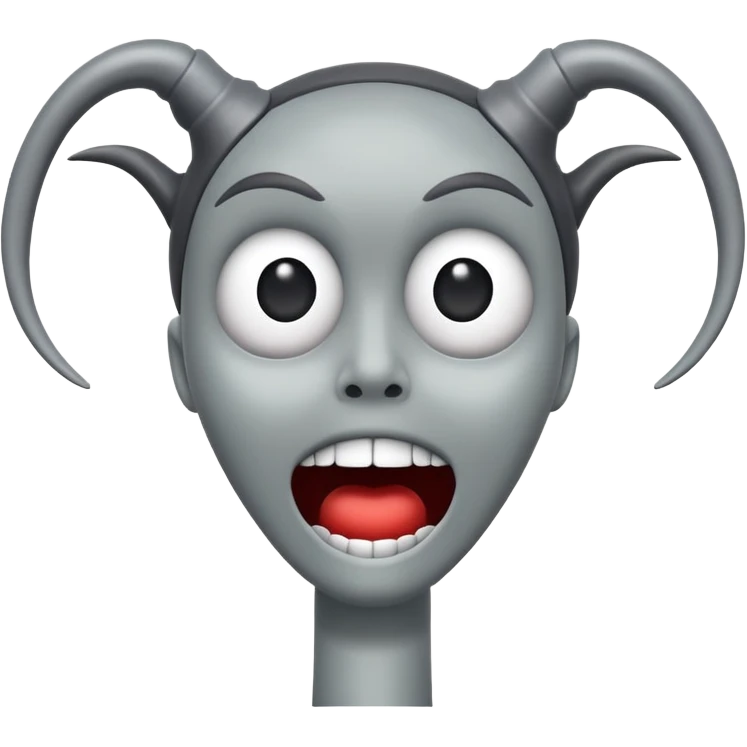Siren Head, simple and expressive emoji style emoji
