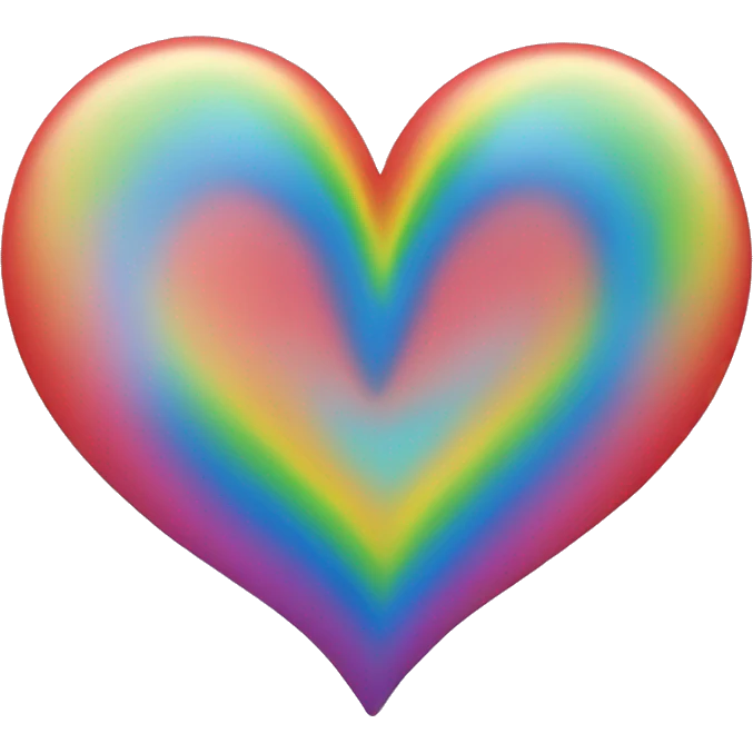 rainbow heart emoji