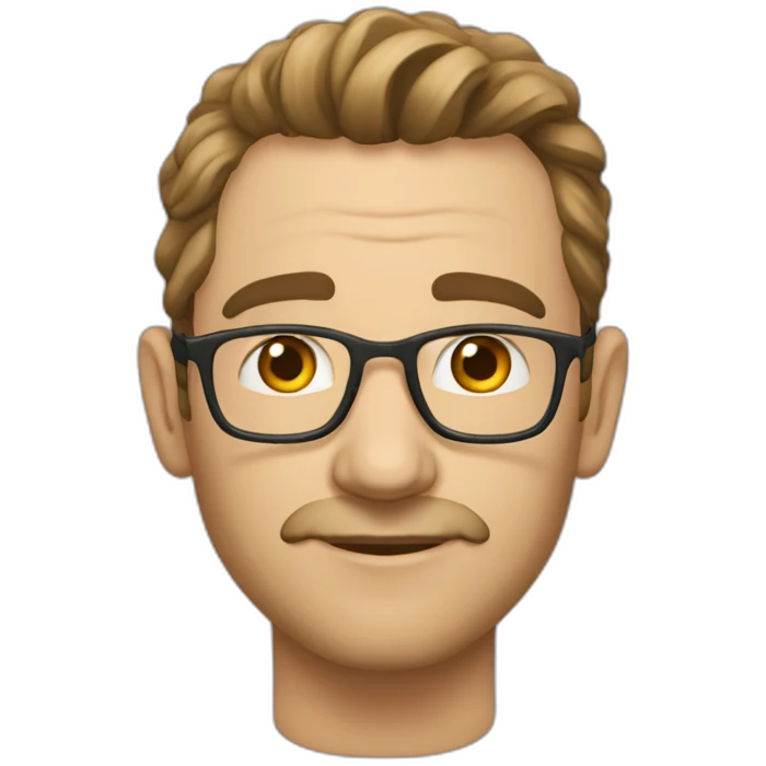 улыбающийся человек ставит лайк emoji
