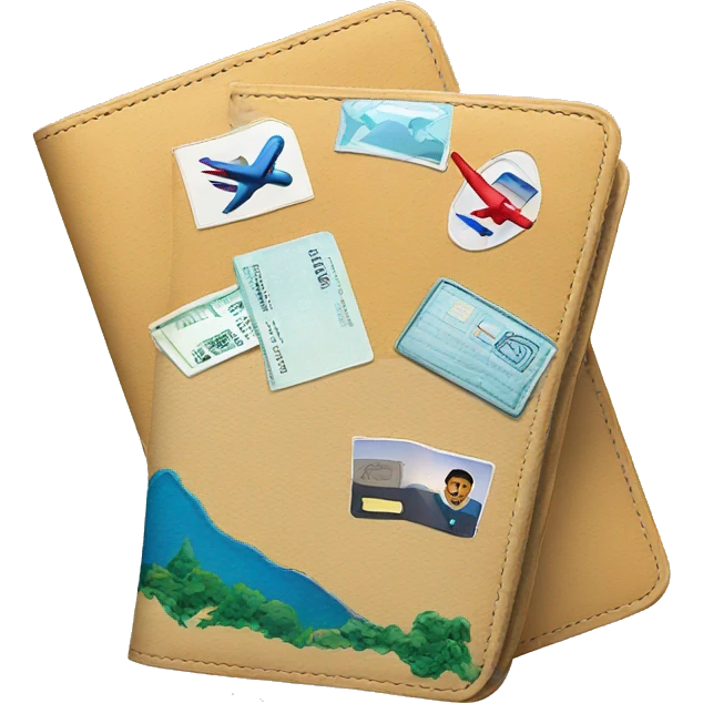 passport cover emoji