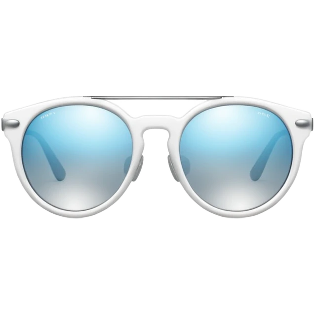 white luxury sunglasses emoji