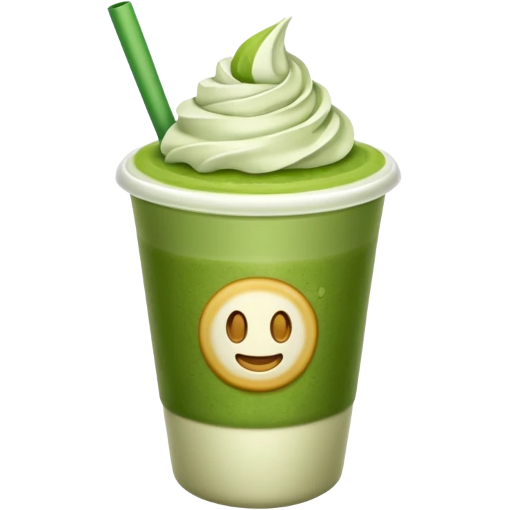 Matcha latte  emoji