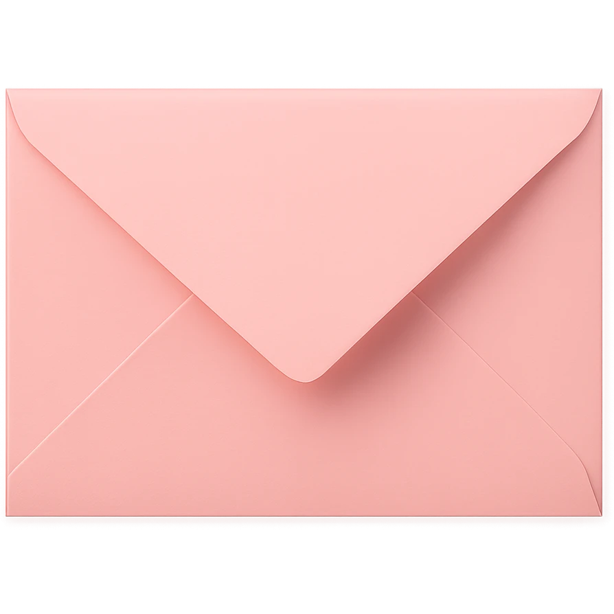 pink envelope emoji