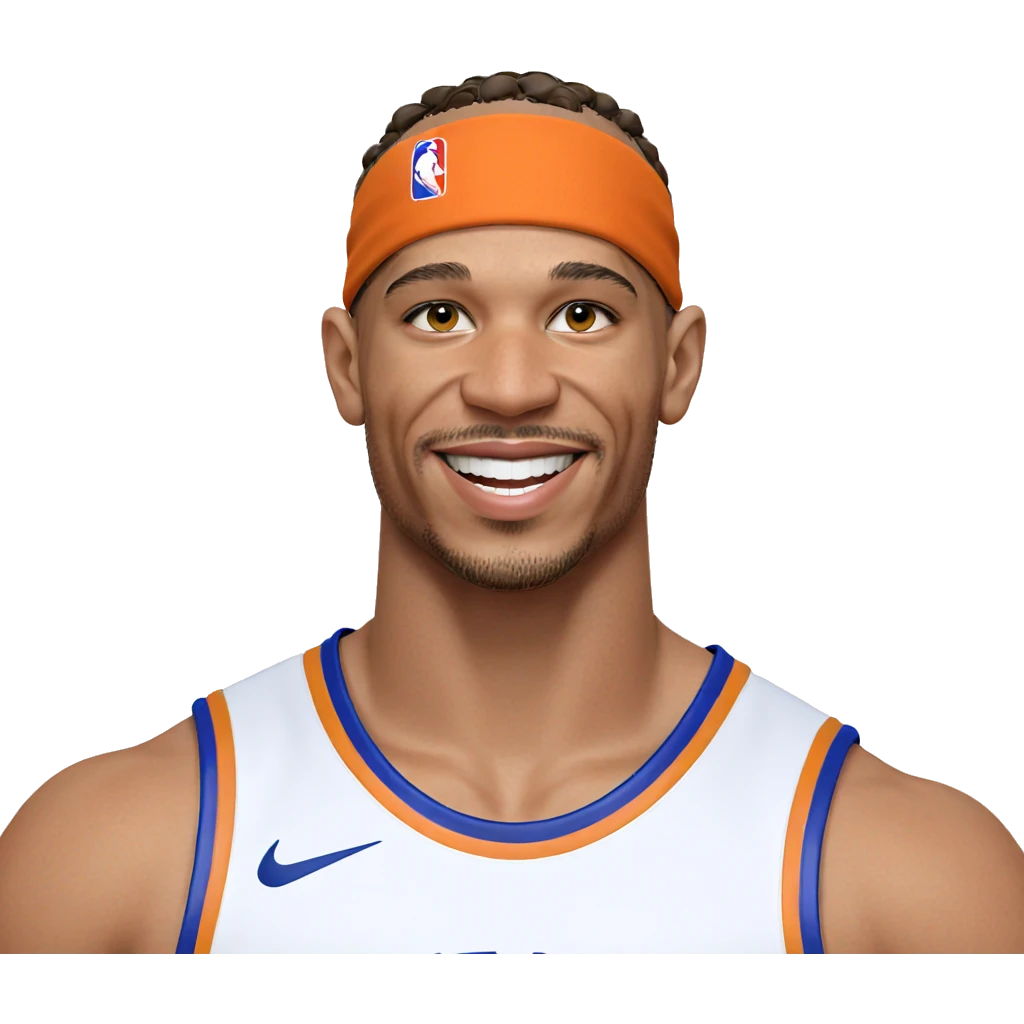 smiling boy in basketball uniform emoji