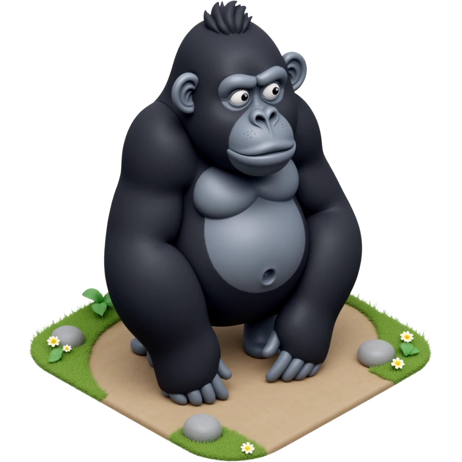 Gorilla emoji
