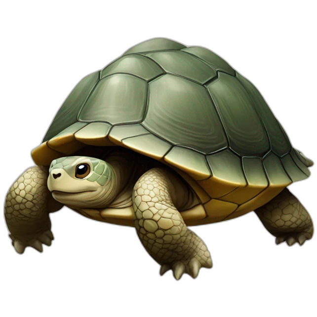 Tortue sur loutre emoji