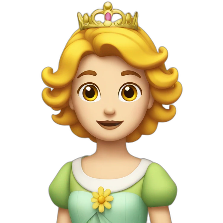 Princess daisy emoji