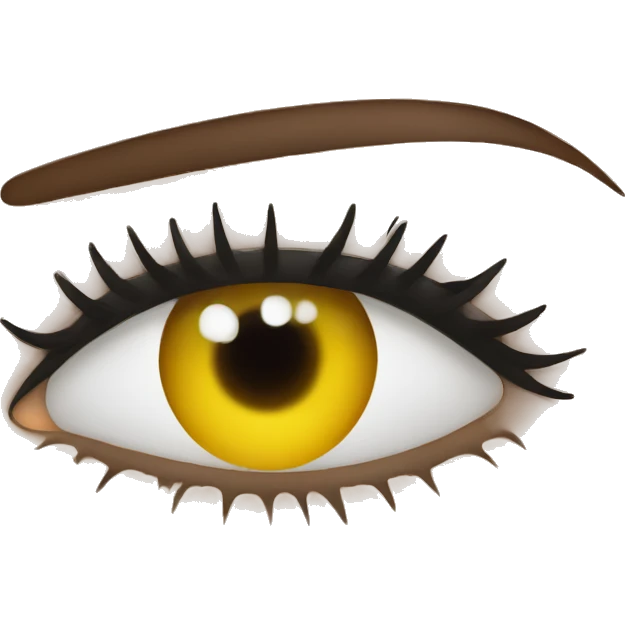 mascara eyes emoji
