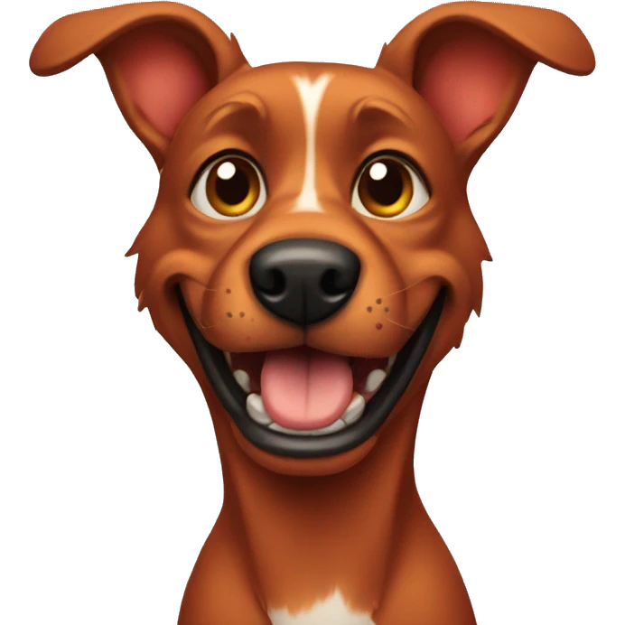 red dog  emoji