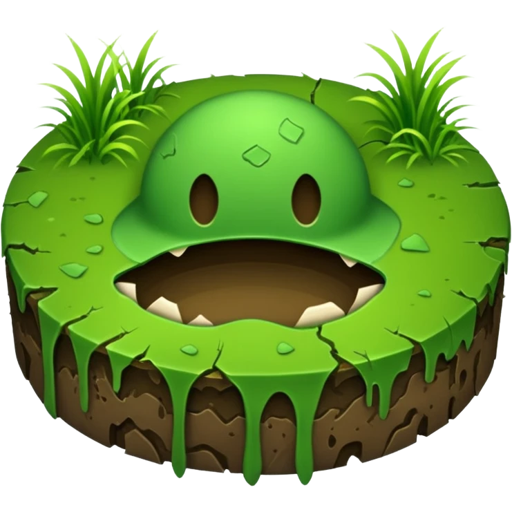 Green battleground emoji