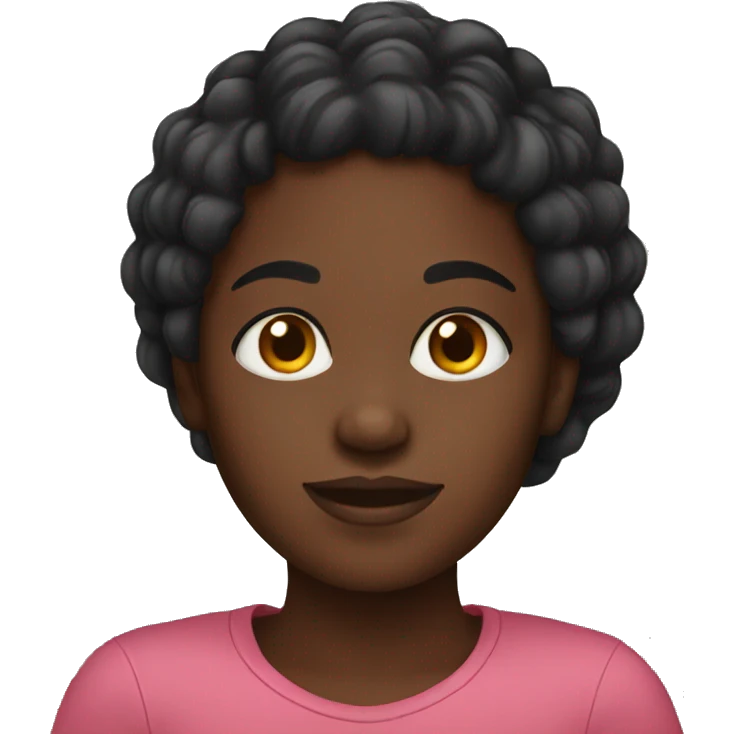 black girl emoji