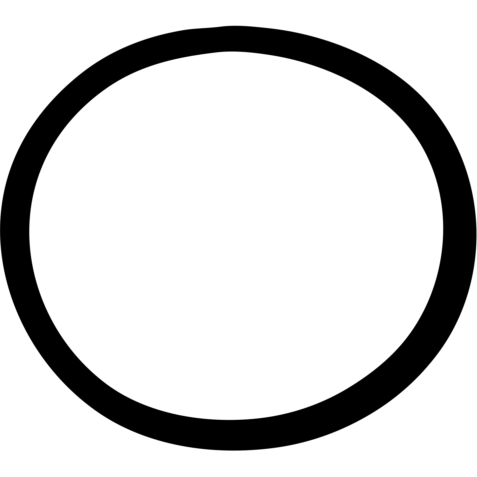 Empty circle, void, symbol representing nothing or emptiness emoji