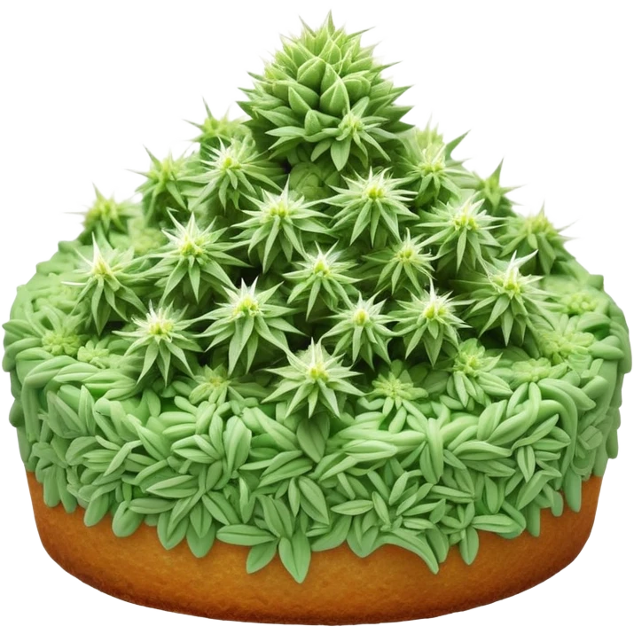 Los Angeles Kush cake emoji