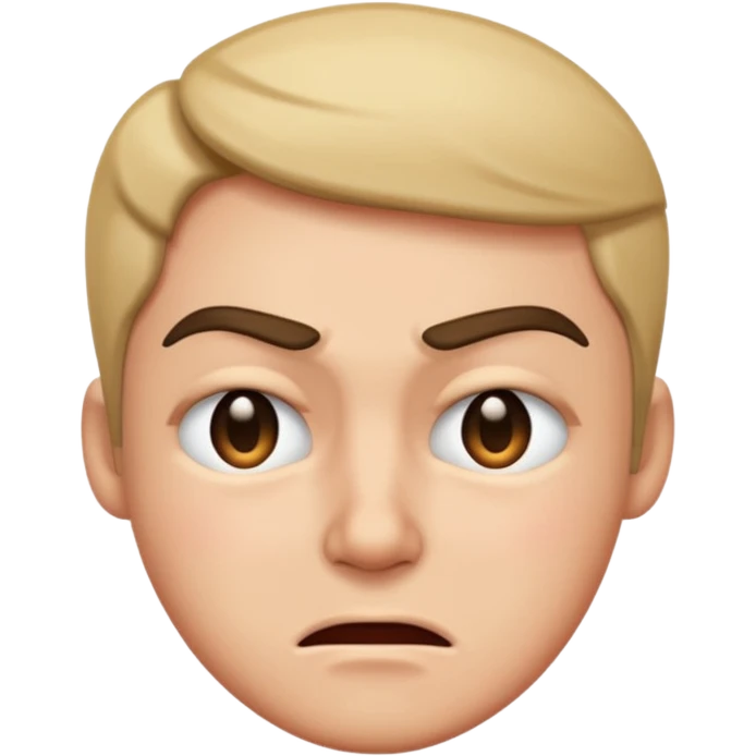 Annoyed winking  emoji