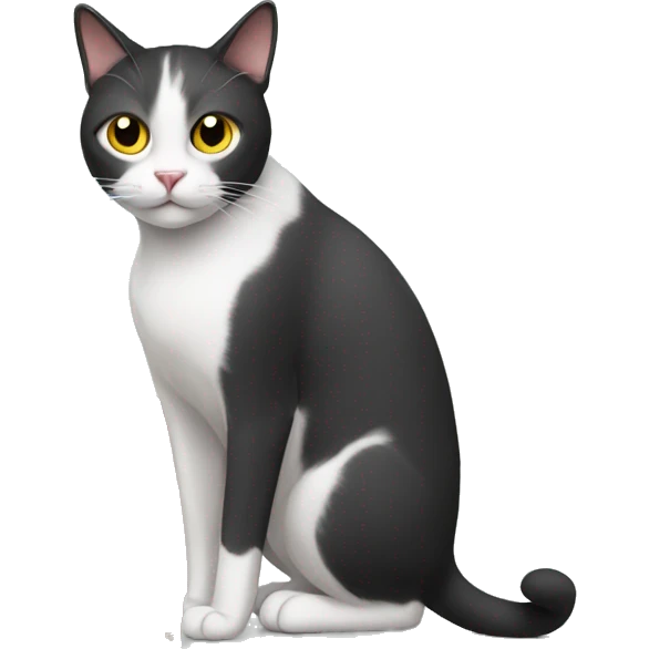 cat with trash emoji