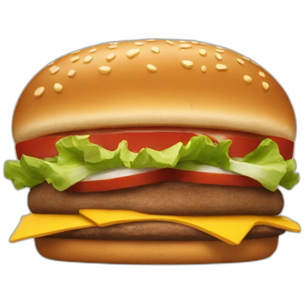 Burger king emoji