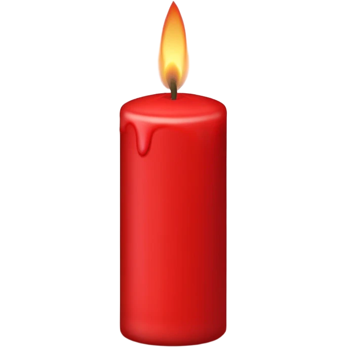 Red candle emoji
