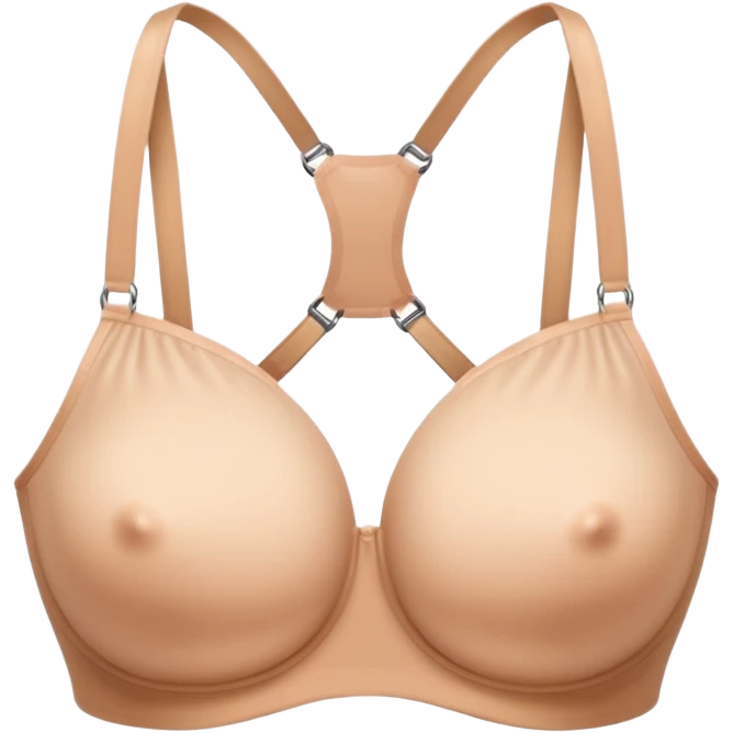 SUJETADOR BASICO COLOR CARNE emoji