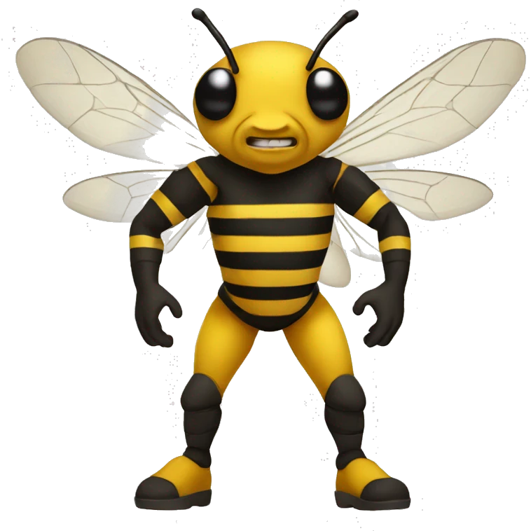 Bee man hybrid emoji