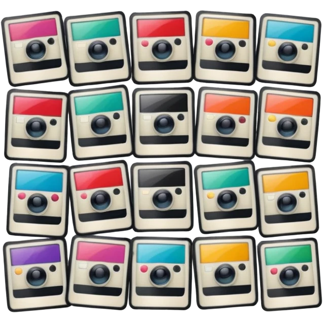 polaroid cadre  emoji