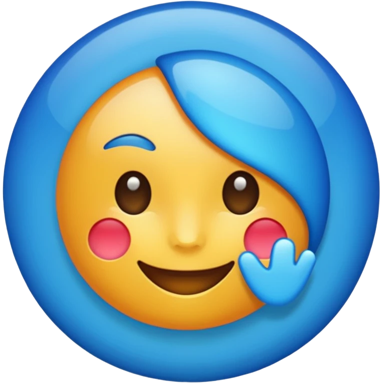 Blue verified check emoji