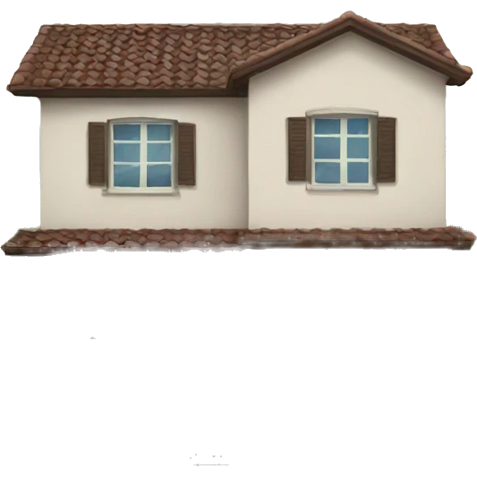 casa residencial com familia emoji