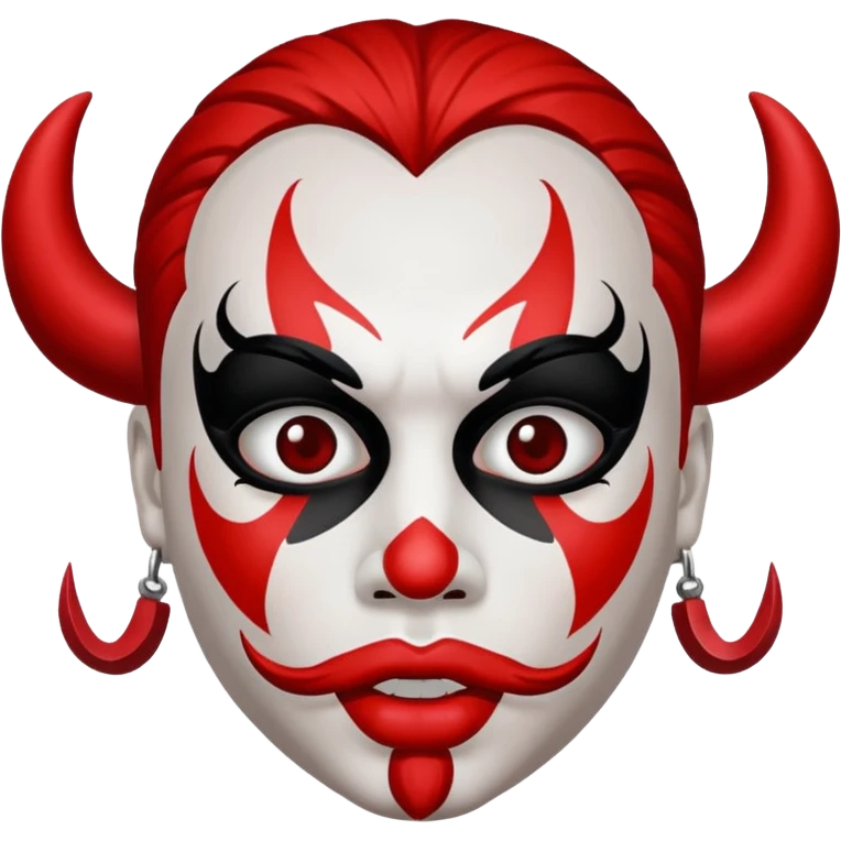 NOOO ACTUALLY JUGGALO MAKEUP  emoji