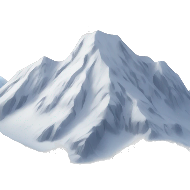 Mountain with Snow  emoji