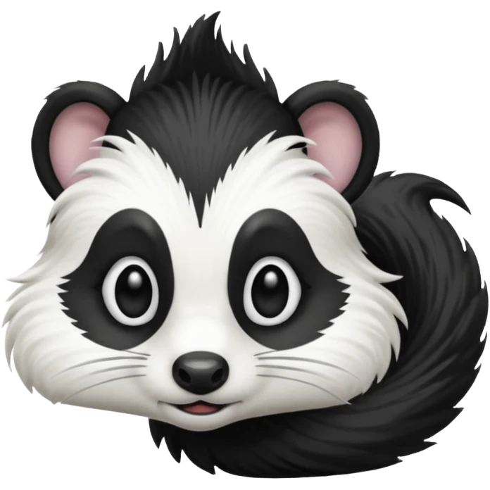 SKUNK WITH SIDE EYE emoji