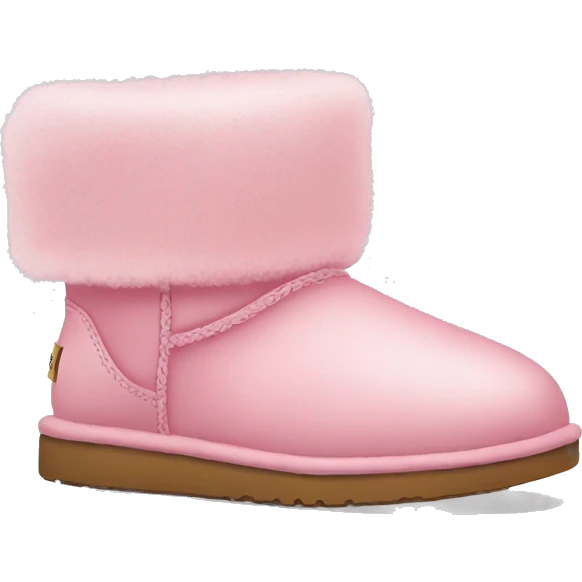 Babypink UGG shoes emoji
