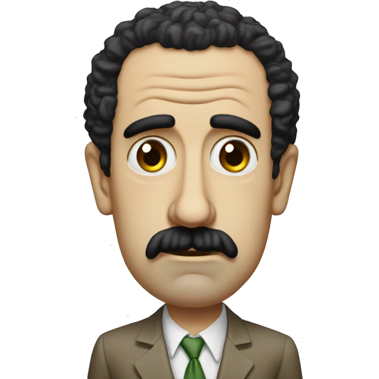 A sad borat that says “sad borat” emoji