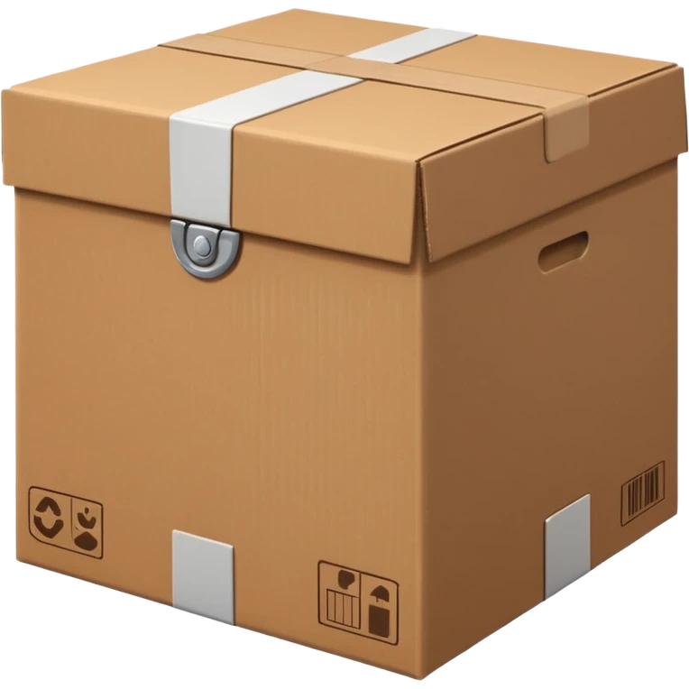 make delivery box  emoji