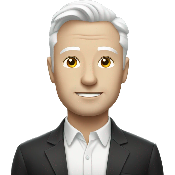 white-tesla emoji