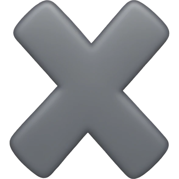 Crossmark emoji