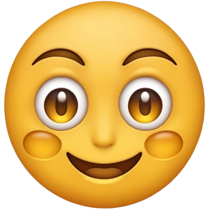 Yello emoji with one eye squinting  emoji