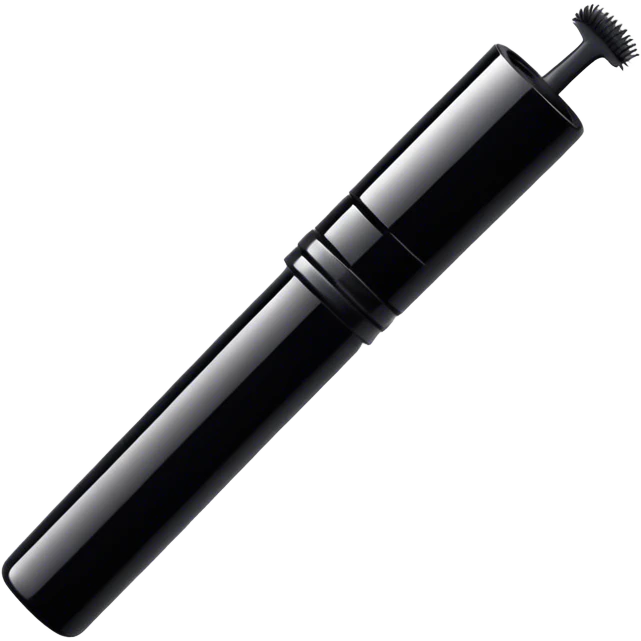 black mascara tube emoji