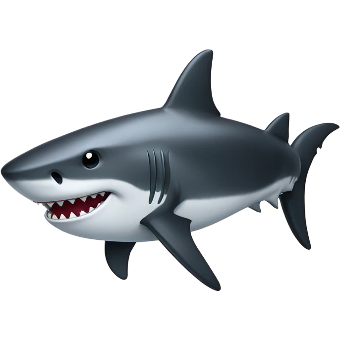 shark with tophat emoji