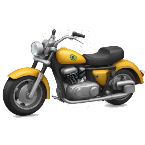 Bardela qui fait de la moto emoji