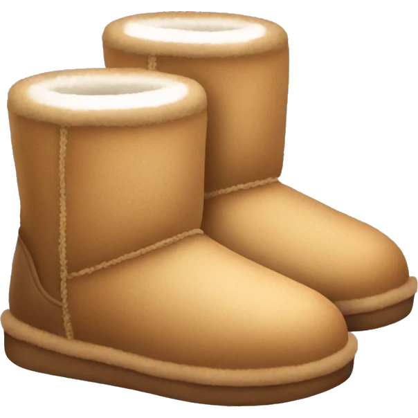 Uggs slippers aesthetic emoji