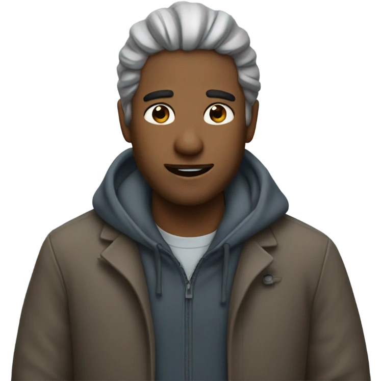 Busy cold day emoji