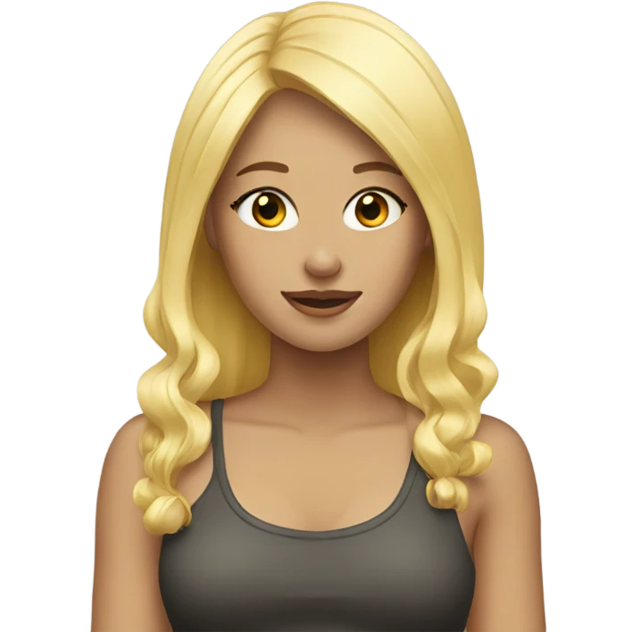Two blonde girls emoji