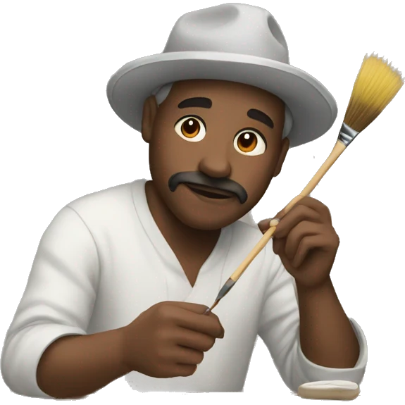 artist painting  emoji