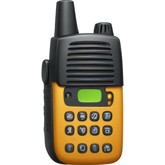 old school walkie talkie emoji